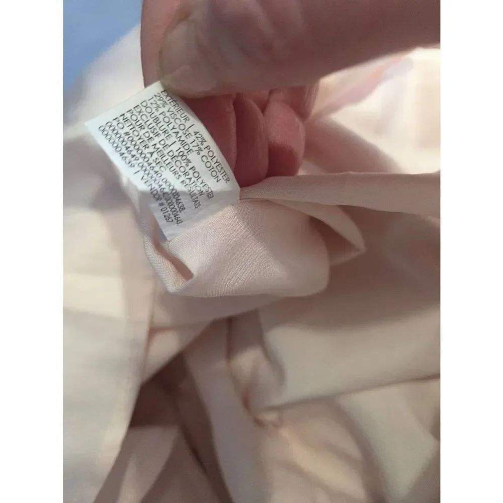 Club Monaco Darcia Drop Waist Blush Pink Lace Dress Sz. 2 - Picture 7 of 11